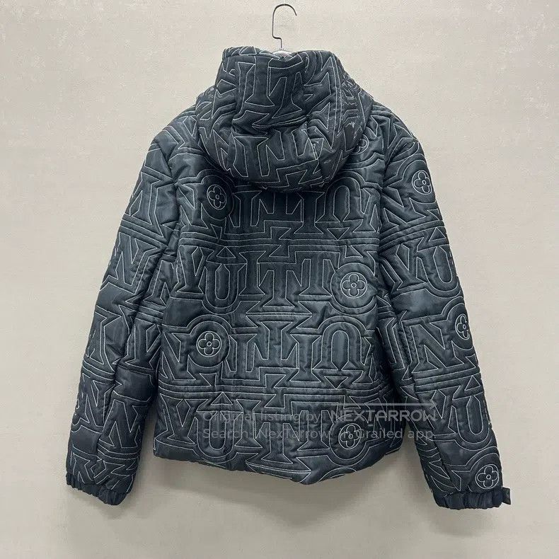 Louis Vuitton Louis Vuitton Black geometric embroidered letter full logo Size US L / EU 52-54 / 3 - 2 Thumbnail