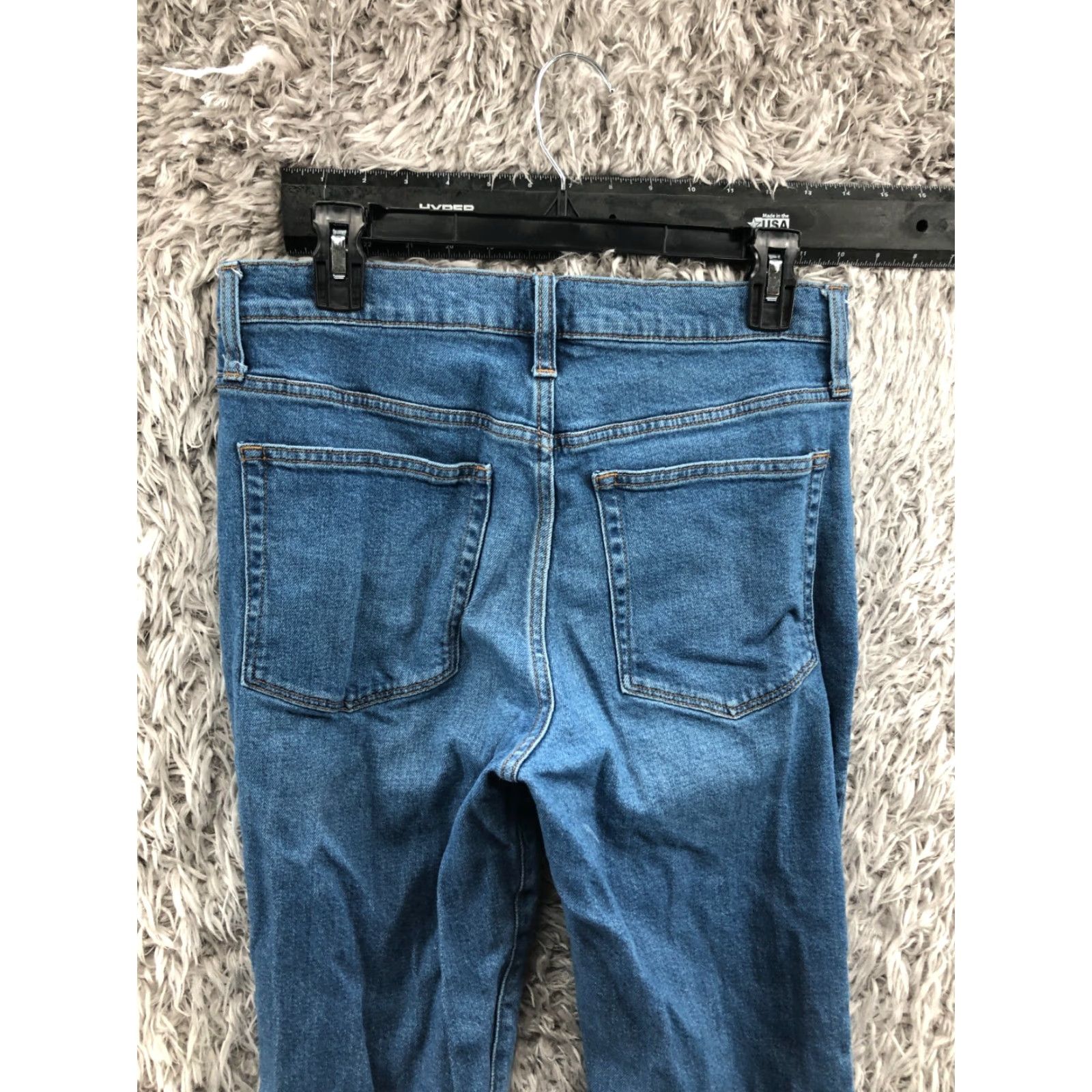 J.Crew J.Crew Essential Straight Jeans Womens 30 Medium Blue Size 30" / US 8 / IT 44 - 6 Thumbnail