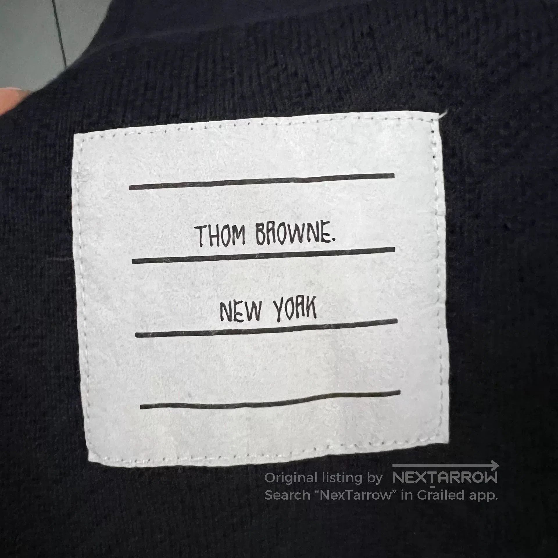 Thom Browne thom browne striped waistband sports pants. Size US 42 / EU 58 - 2 Thumbnail