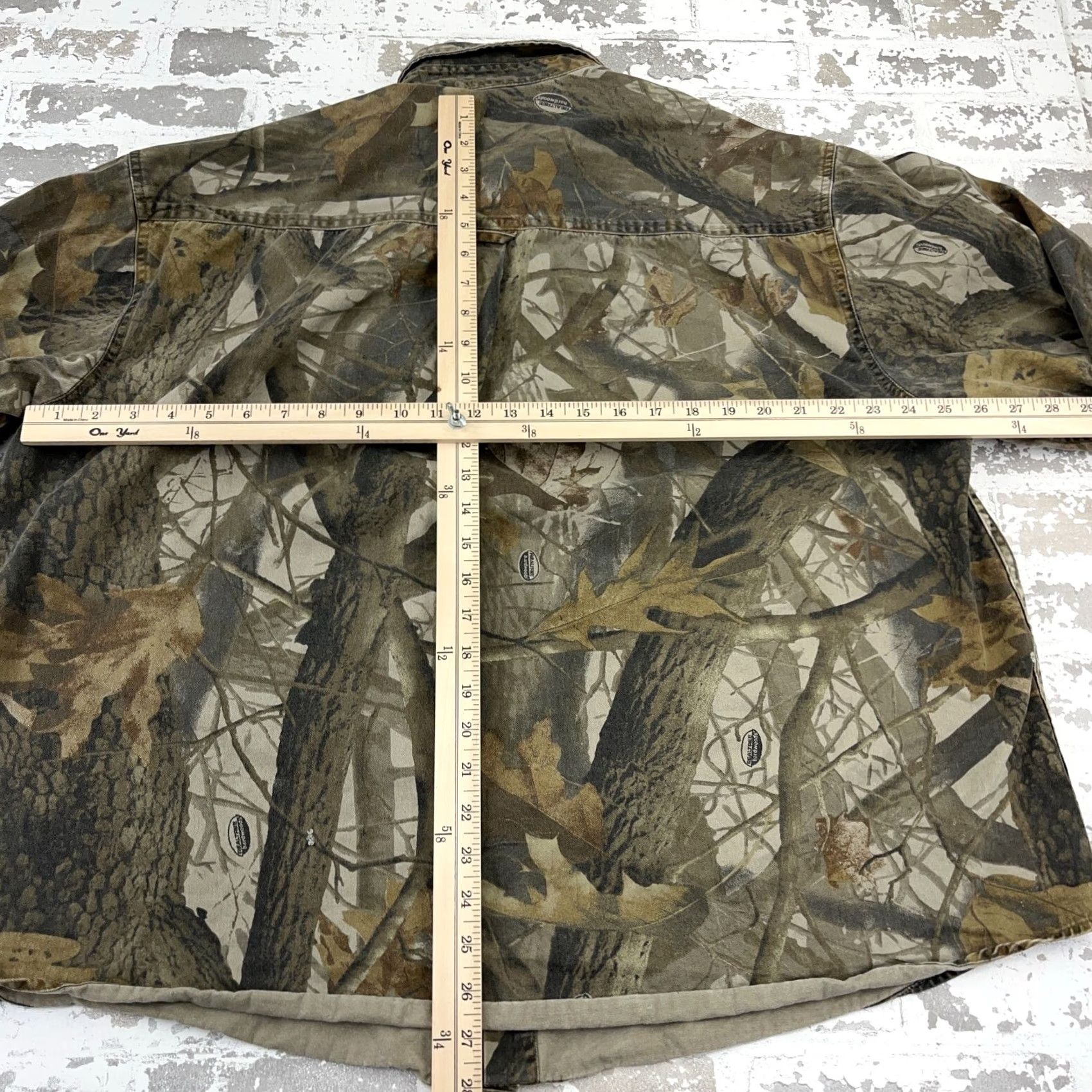 Realtree Realtree Camo Shirt Men 2XL Button-Up Denim Heritage Camouflage Pattern Casual Workwear VTG Y2K Outfiters Ridge Mens Size US XXL / EU 58 / 5 - 6 Thumbnail