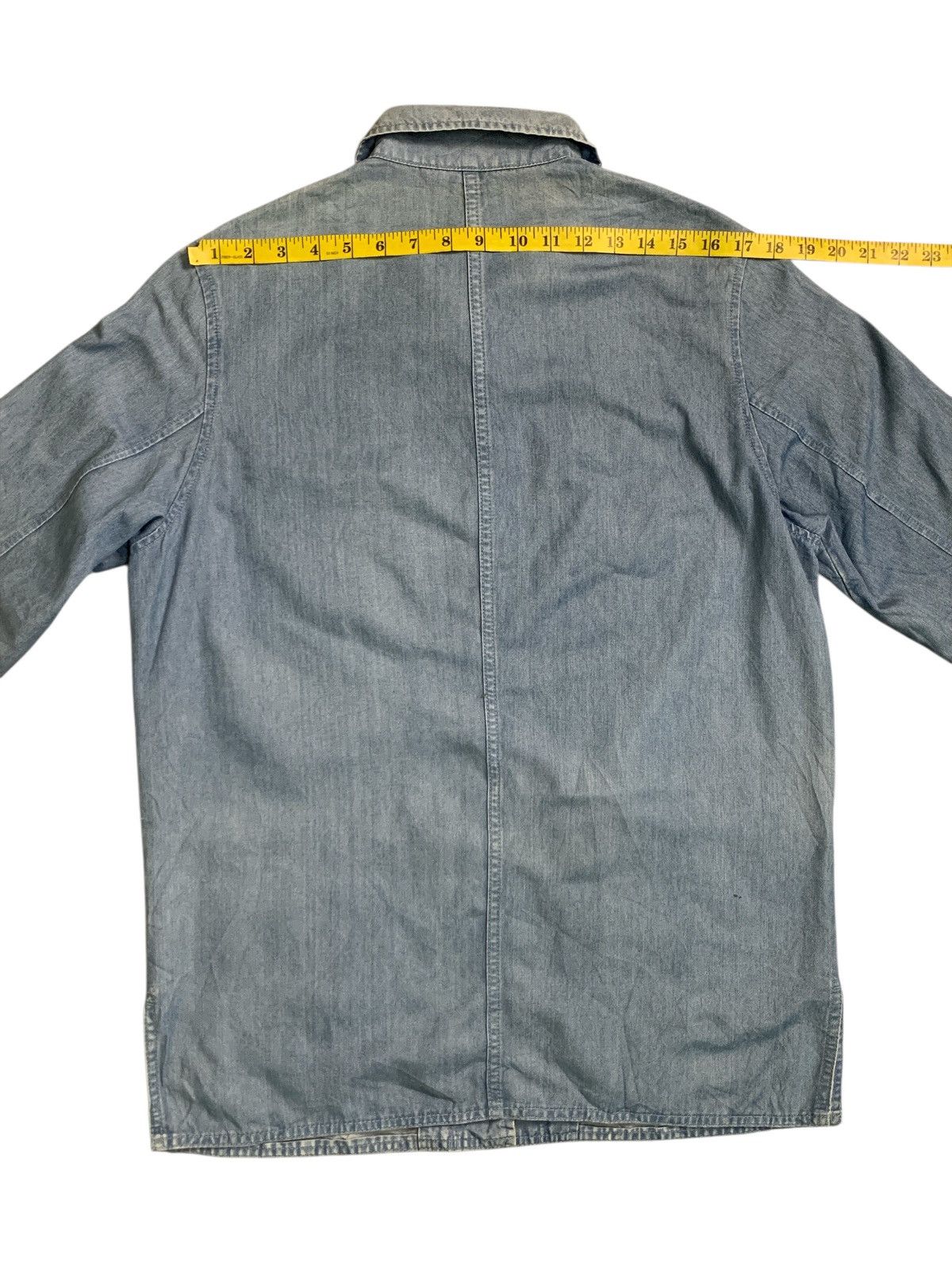 RENOWN Rare Vintage Simple Life Renown Soft Denim Chore Jackets Size US L / EU 52-54 / 3 - 12 Thumbnail