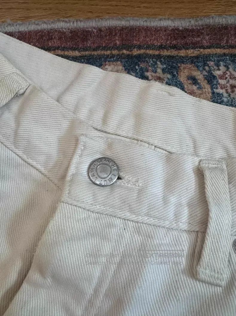 Helmut Lang Helmut Lang Rusted White Denim Wear. Size US 30 / EU 46 - 6 Thumbnail