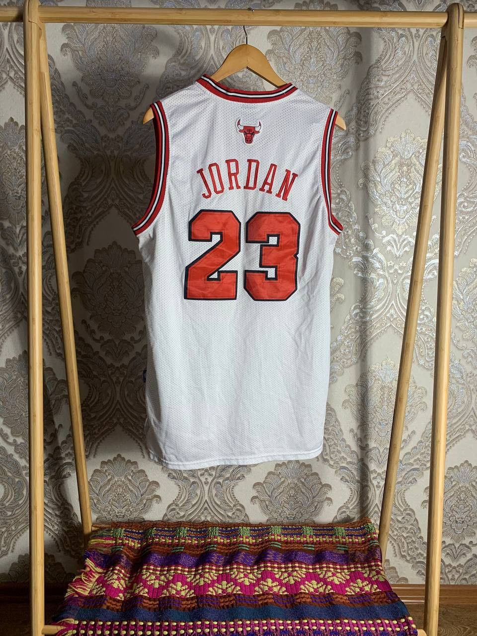 Vintage Very Rare Nike NBA Chicago Bulls Jordan 23 Retro Jersey Y2K Size US L / EU 52-54 / 3 - 8 Thumbnail