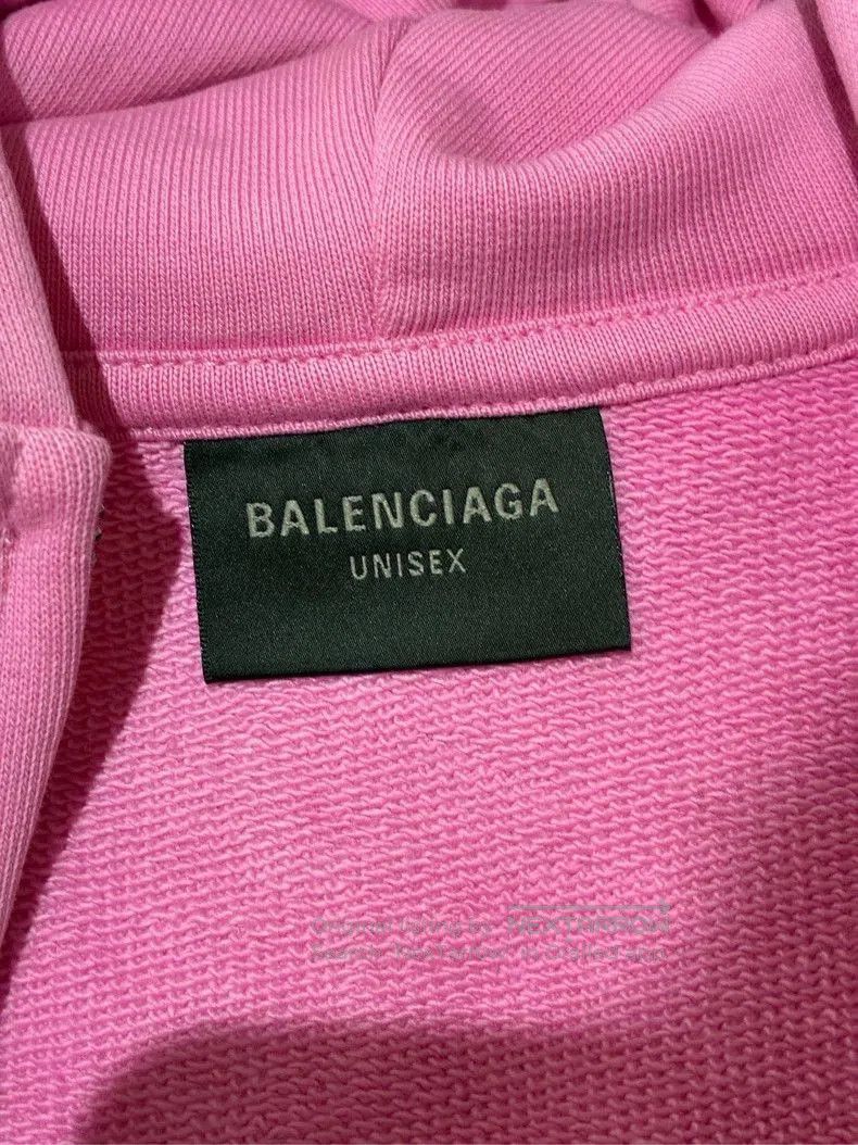 Balenciaga Balenciaga 24SS Pink Flame Zip Hoodie. Size US S / EU 44-46 / 1 - 5 Thumbnail