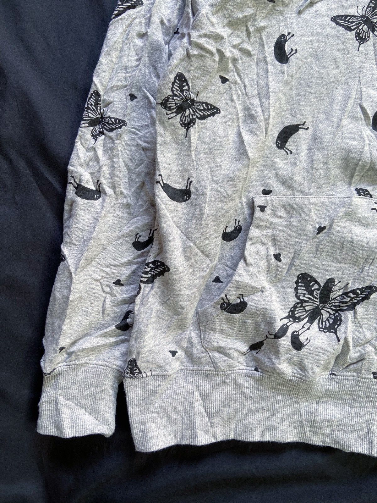 If Six Was Nine × Japanese Brand × Le Grande Bleu (L.G.B.) GRANIPH BUTTERFLY COMEDY ARTWORK HOODIE Size US M / EU 48-50 / 2 - 4 Thumbnail