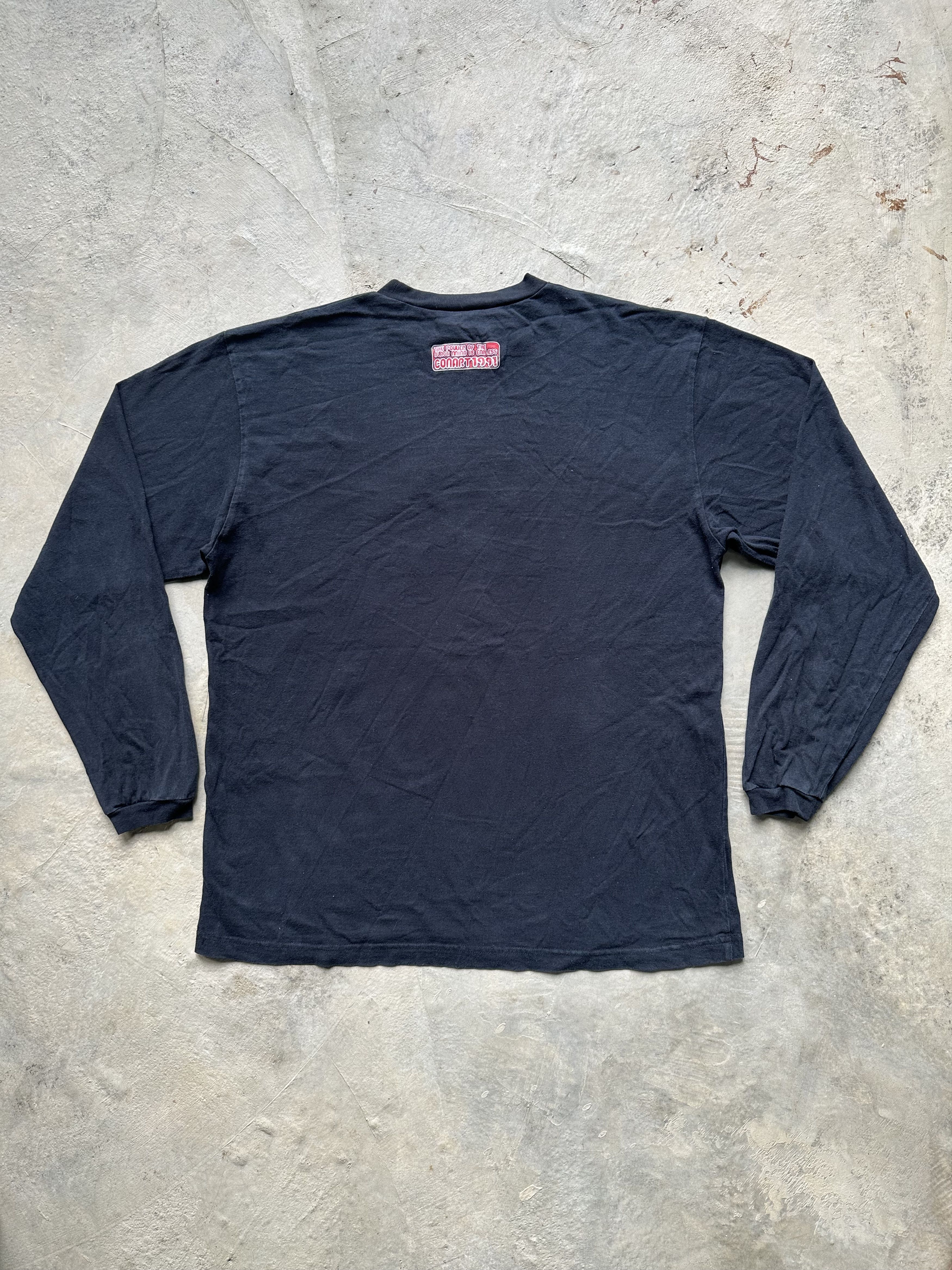 Vintage Vtg Conart 1991 HipHop Clothing Power Black Mind Is Endless Size US L / EU 52-54 / 3 - 2 Thumbnail