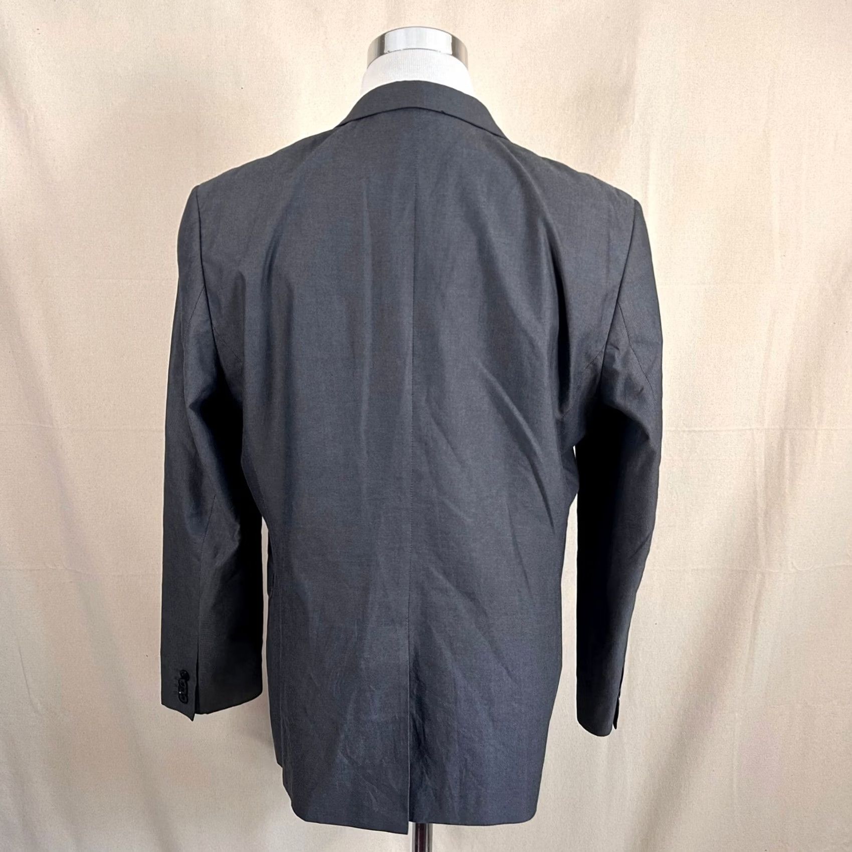 Express Express Sport Coat 44R Extra Slim Cotton Grey Two Button Double Vented Size US S / EU 44-46 / 1 - 6 Thumbnail