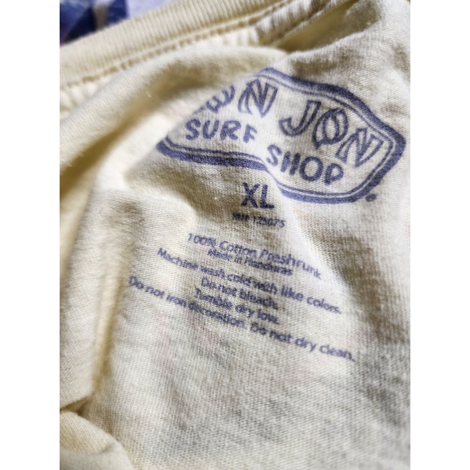 Ron Jon Surf Shop Ron Jon Surf Shop Long Sleeve T-Shirt Adult XL Yellow Surf Beach Graphic Unisex Size US XL / EU 56 / 4 - 6 Thumbnail