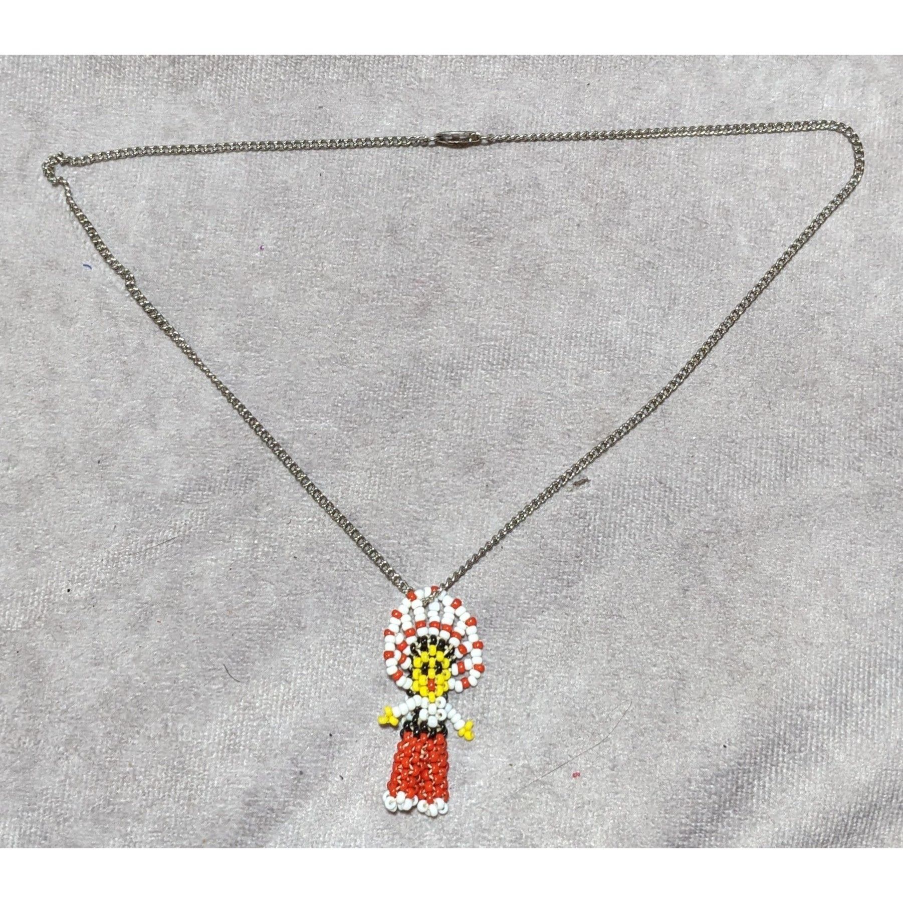 Other Vintage Southwestern Beaded Doll Necklace Size ONE SIZE - 11 Thumbnail
