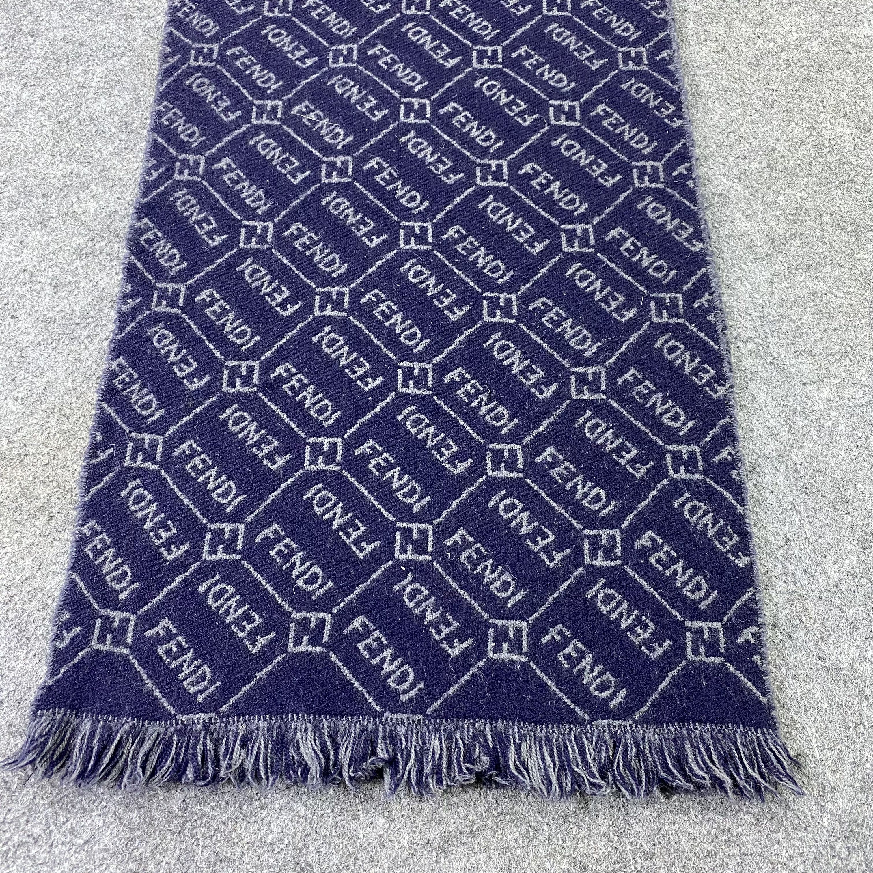Fendi Fendi full Print Scarf / Muffler / Neckwear - T1399 Size ONE SIZE - 5 Thumbnail