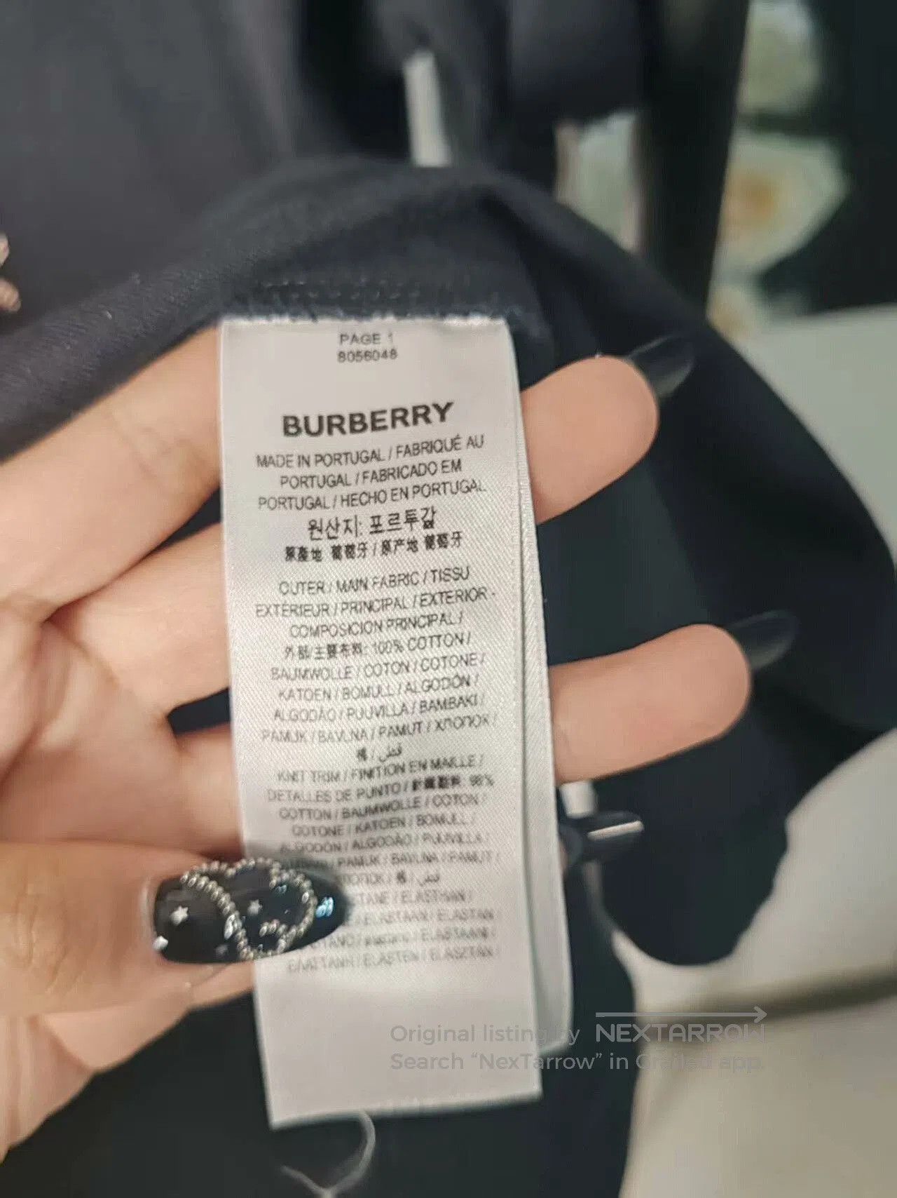 Burberry Burberry Logo Short Sleeve T. Size US M / EU 48-50 / 2 - 3 Thumbnail