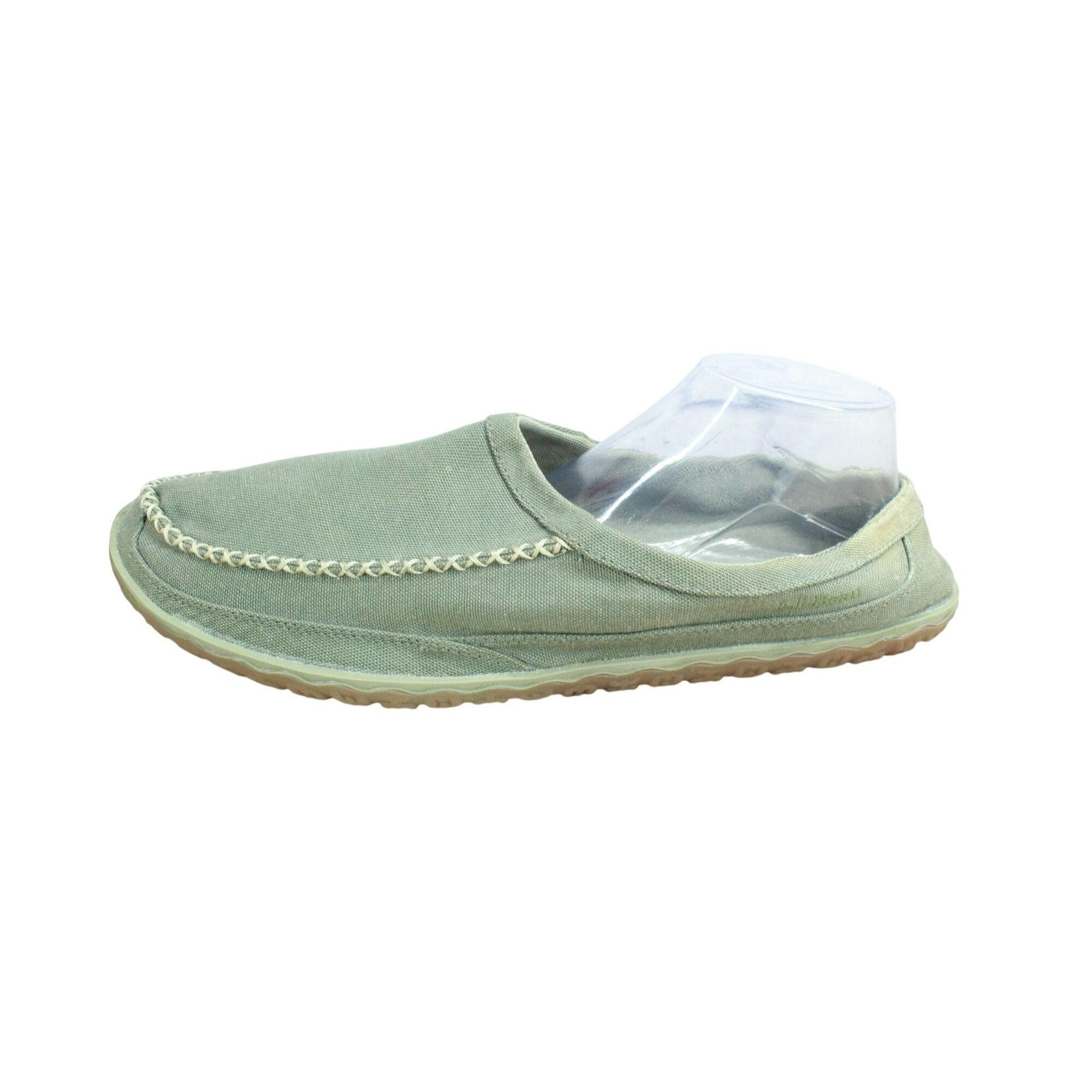L.L. Bean LL Bean Gray Canvas Non Slip Slipper Scuffs Size US 14 / EU 47 - 1 Thumbnail