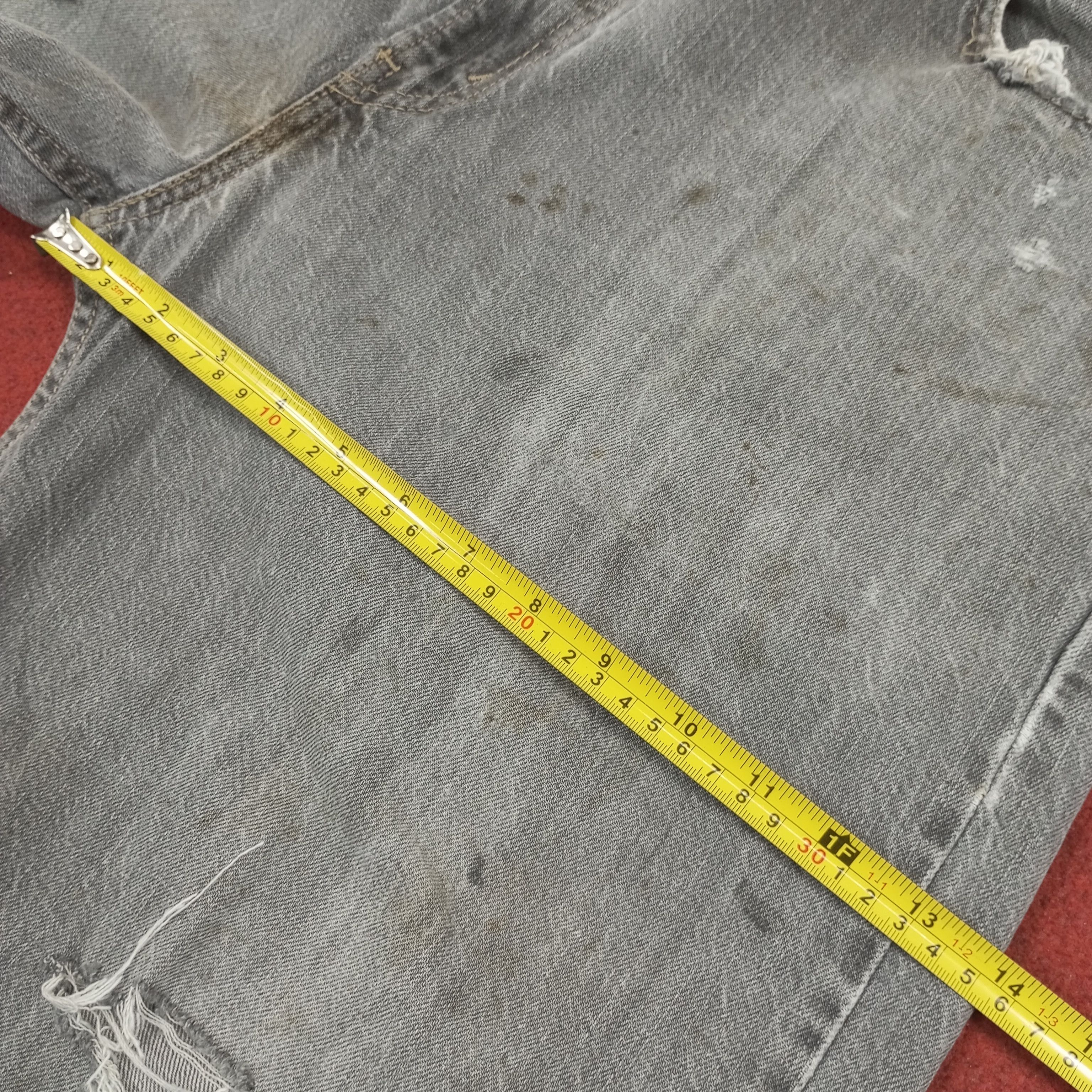 Levi's × Vintage Levis Streetwear Summer Style Distressed Short Jeans Size US 36 / EU 52 - 9 Thumbnail