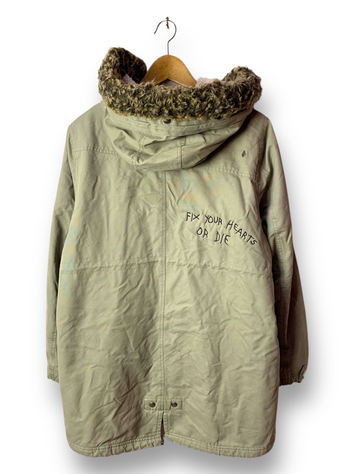 Volcom 🔥Volcom Skate Hoodie Parka Winter Jacket Size US M / EU 48-50 / 2 - 1 Thumbnail