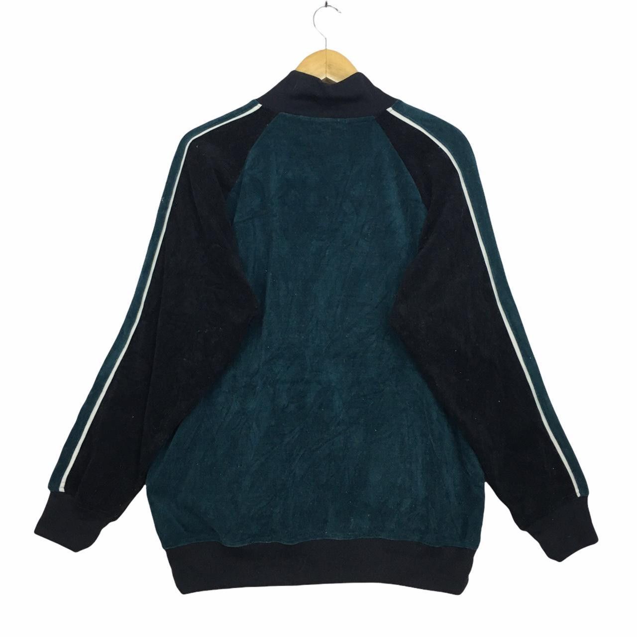 Vintage Vtg AMORE PURO Zip Up Sweater Spell Out Streetwear Size US L / EU 52-54 / 3 - 3 Thumbnail