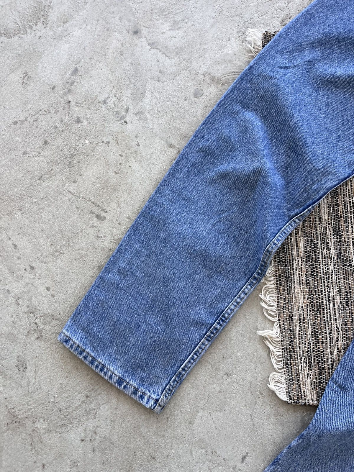 Lee Vintage Lee Blue Denim Jeans Workwear Classic Fit 34/32 Y2K Size US 34 / EU 50 - 12 Thumbnail
