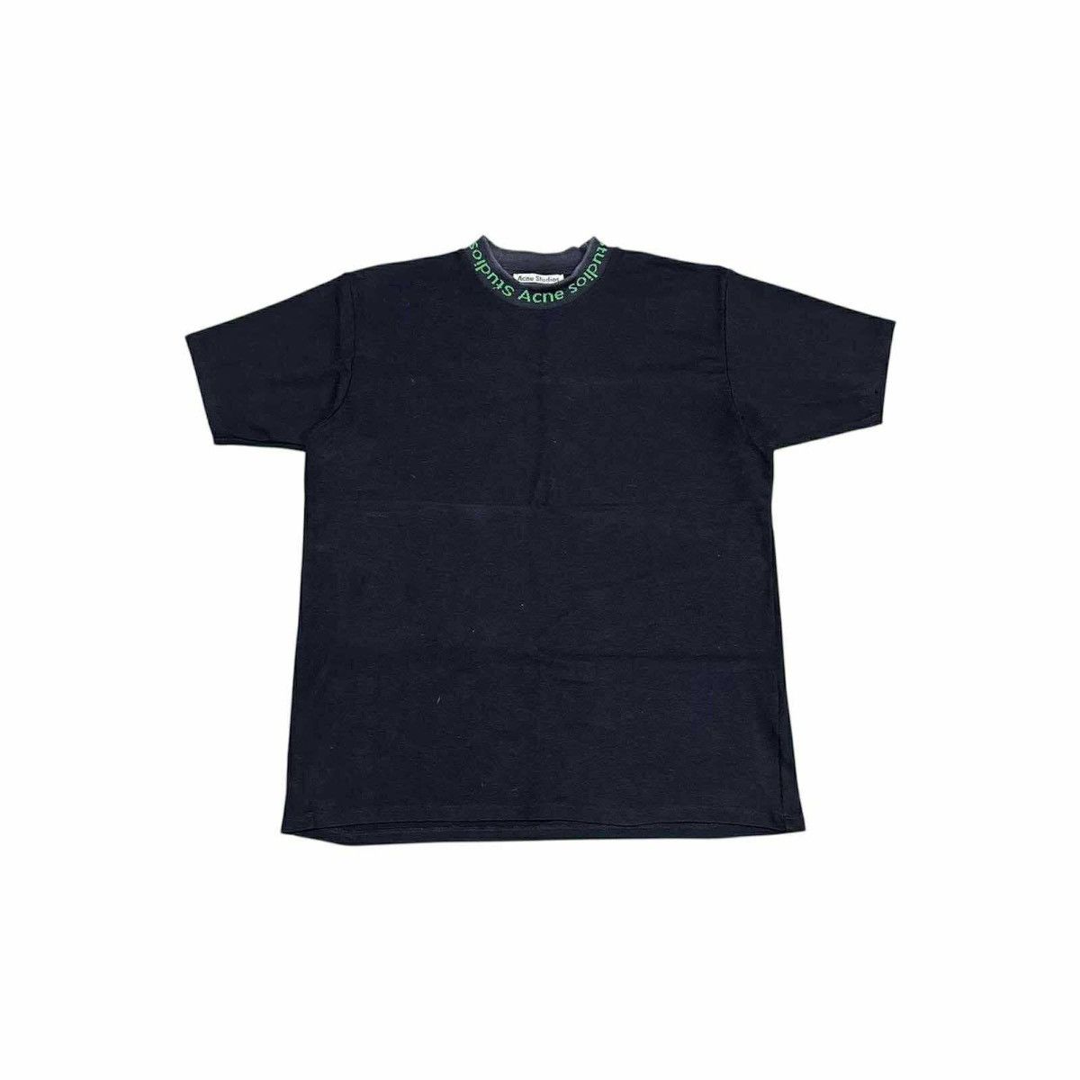 Acne Studios 🔥Acne Studios Navid Tee Mock Neck Spell Out Size US M / EU 48-50 / 2 - 2 Thumbnail