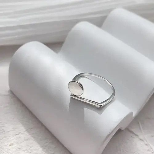 VIBE Geometric Vintage 925 Sterling Silver Rings Three Set Size ONE SIZE - 6 Thumbnail