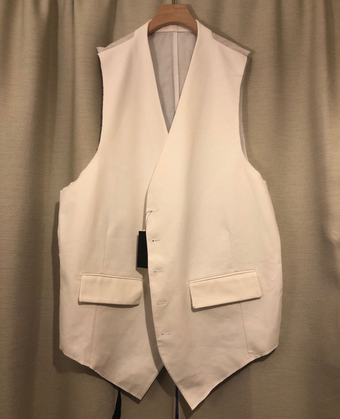 Raf Simons Raf Simons Oversized Suit Vest Jacket Size US S / EU 44-46 / 1 - 1 Thumbnail