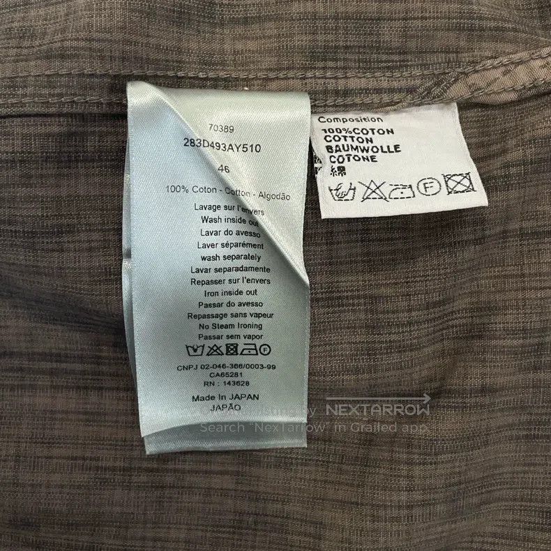 Dior Dior Logo full-print shirt-style brown jacket Size US S / EU 44-46 / 1 - 6 Thumbnail