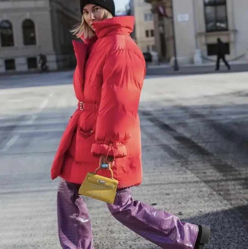 Chanel Chanel Red Padded Women's Down Jacket . Size M / US 6-8 / IT 42-44 - 2 Thumbnail