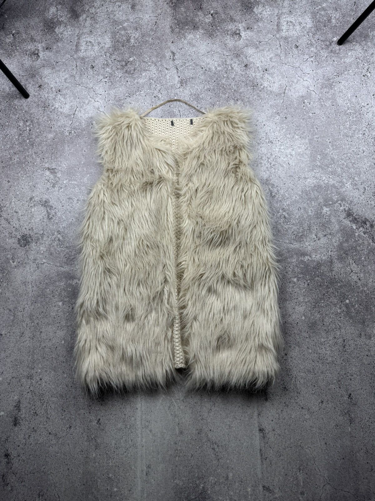 Japanese Brand Fur Y2K Knitted Vest LGB Hysteric Glamour Japanese Style Size US S / EU 44-46 / 1 - 2 Thumbnail