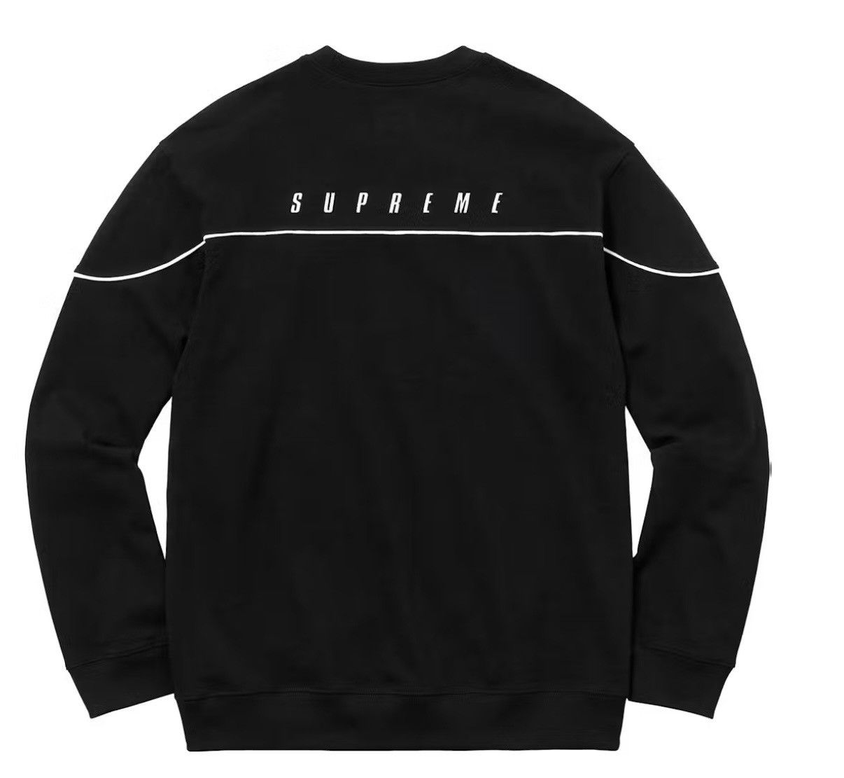 Supreme Supreme Yoke Piping Long-Sleeve Shirt Black Size US M / EU 48-50 / 2 - 2 Thumbnail