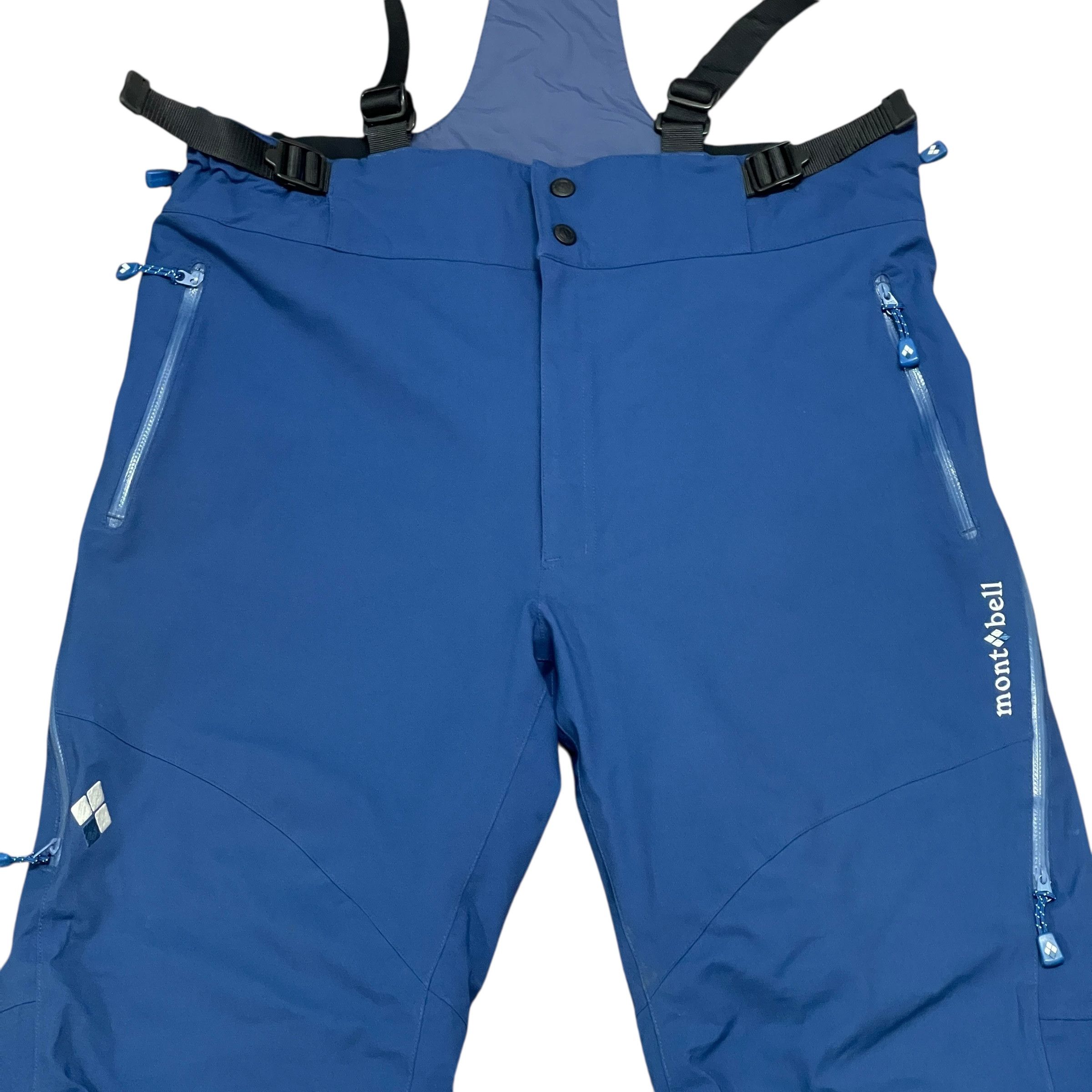 Montbell Mont-Bell Waterproof Dry-Tec Insulated Bib Snow Pants Size US 34 / EU 50 - 2 Thumbnail
