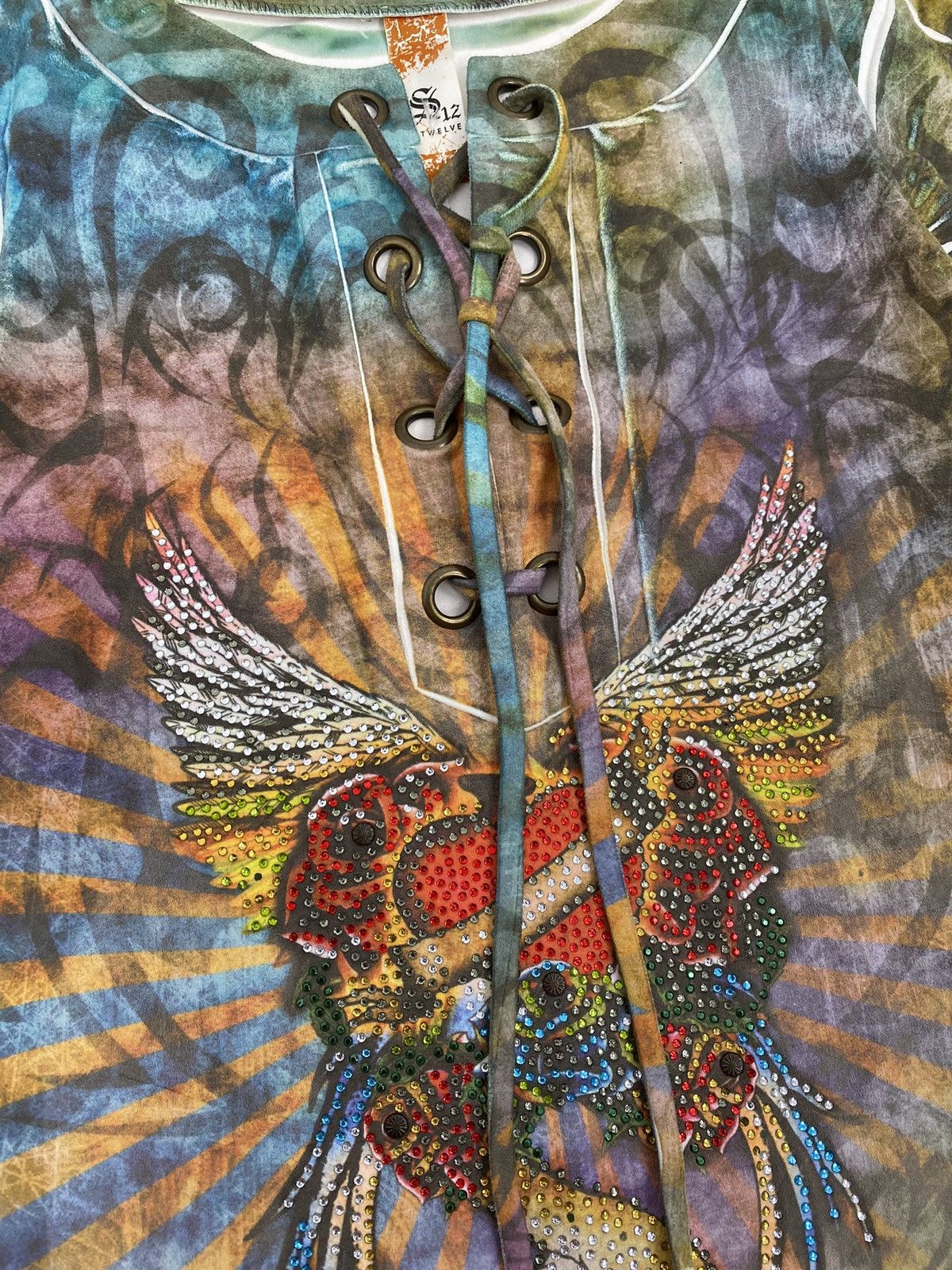 Designer × Vintage S12 Tattoo art tee Size L / US 10 / IT 46 - 3 Thumbnail