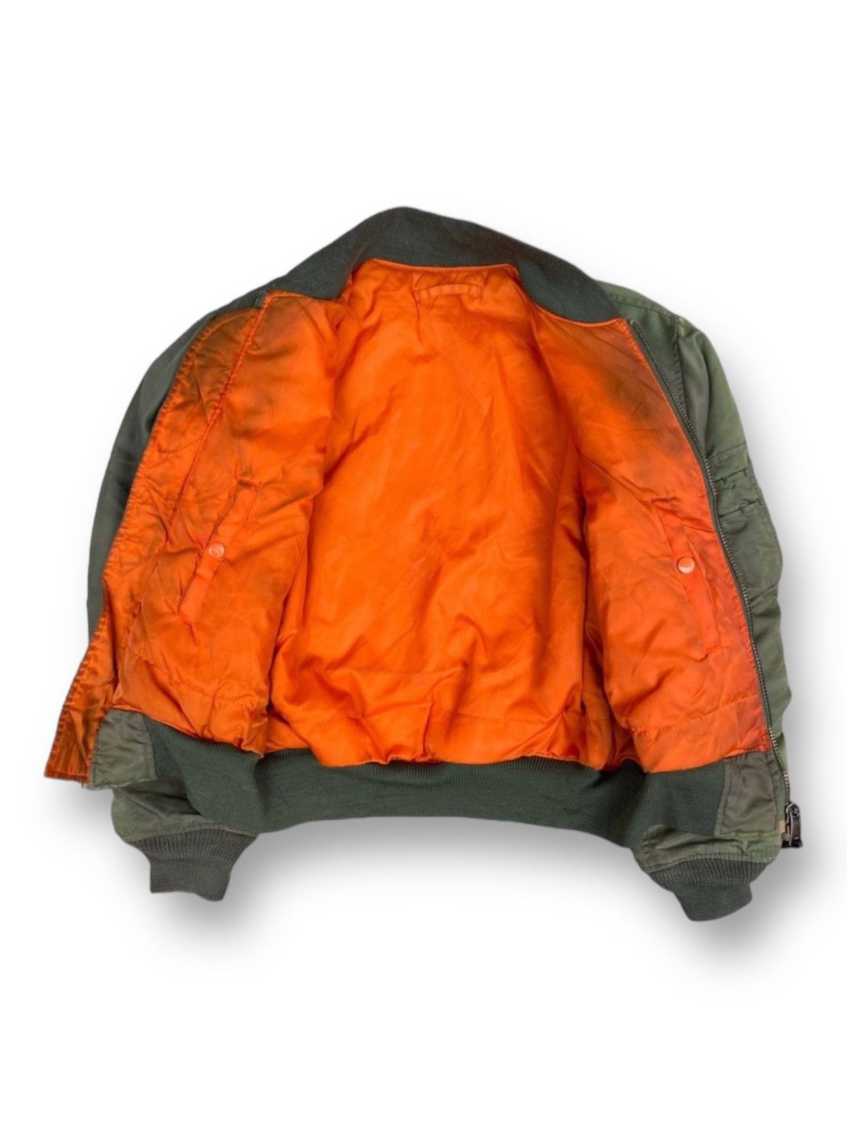 Vintage Vintage MA1 Flyer Intermediate Military Bomber Jacket. #C3 Size US M / EU 48-50 / 2 - 3 Thumbnail