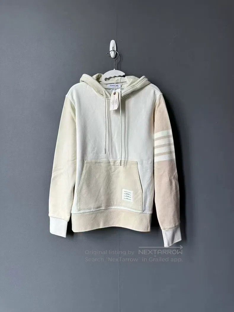 Thom Browne Color-Blocked Hoodie