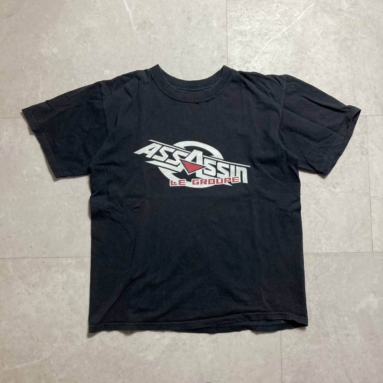 Rap Tees Rare Vintage Assassin Paris Hardcore Rap Hip Hop Band Size US M / EU 48-50 / 2 - 1 Thumbnail