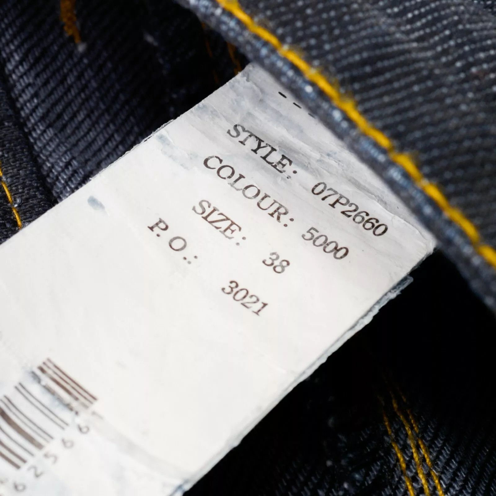 Desigual Women Size 38 Jeans Low Waist Regular Fit Straight Trousers Size 38" / US 16 / IT 52 - 5 Thumbnail