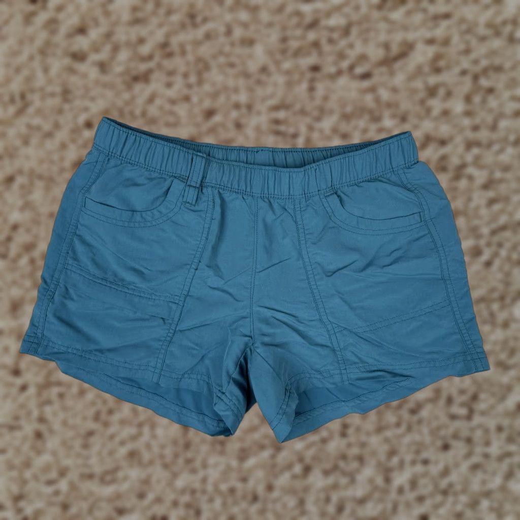 The North Face The North Face Shorts Womens Small Blue Athletic Outdoor Hiking Elastic Waist Pocketed Regular Size 28" / US 6 / IT 42 - 1 Thumbnail