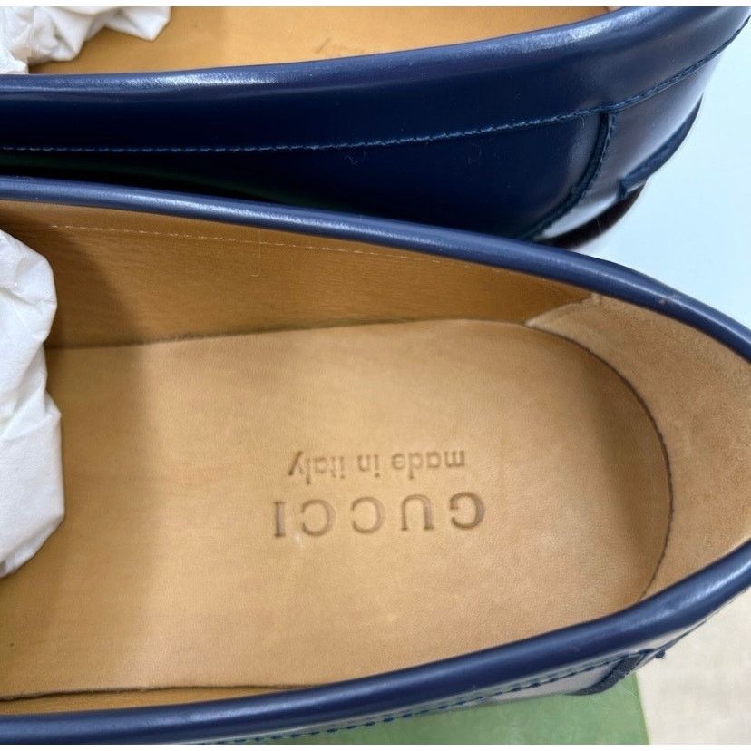 Gucci Gucci interlocking GG leather loafers size 11 made in Italy Size US 11.5 / EU 44-45 - 4 Thumbnail