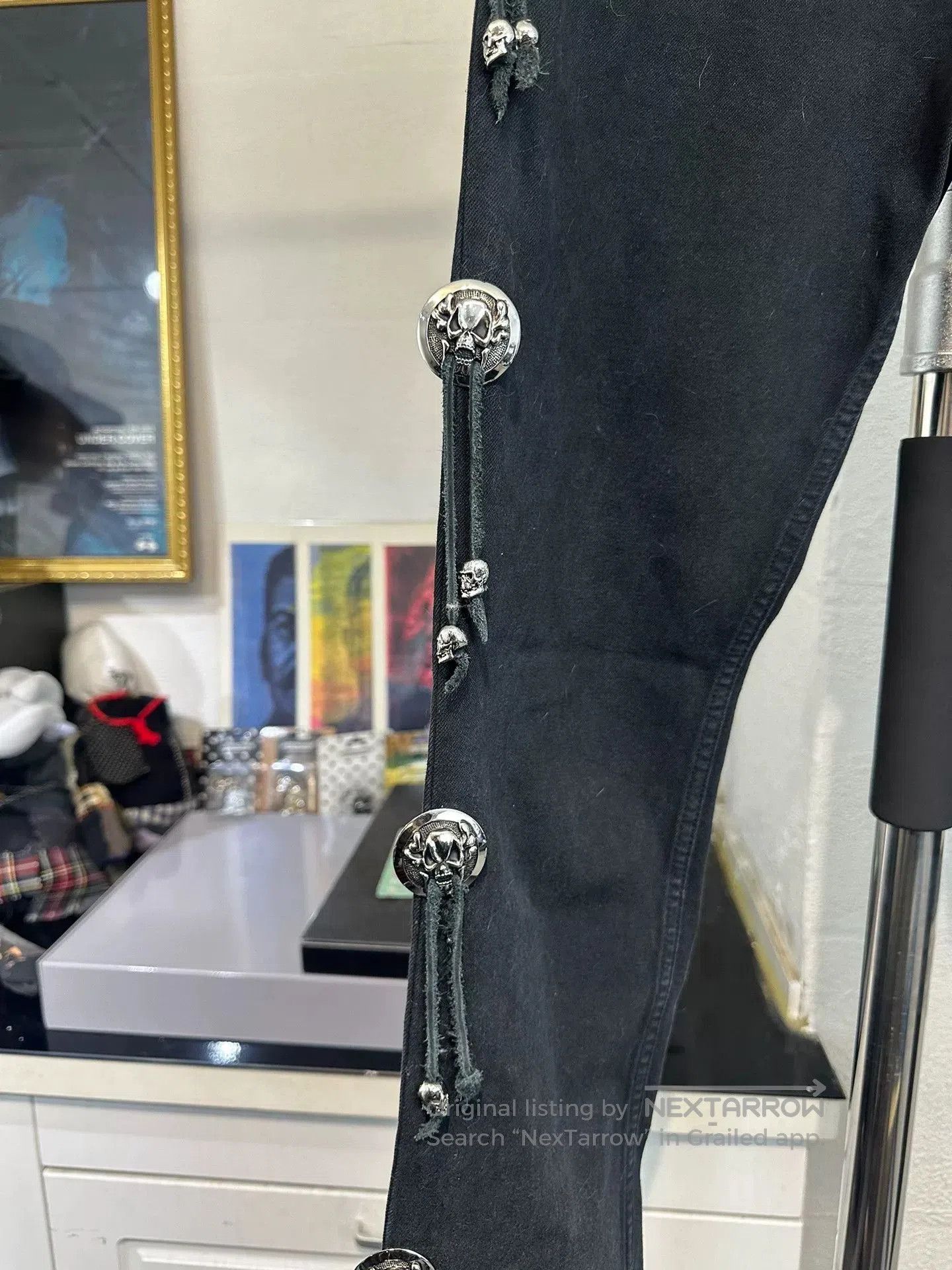 Comme des Garcons Homme Plus stylish black pants with unique features. Size US 32 / EU 48 - 4 Thumbnail