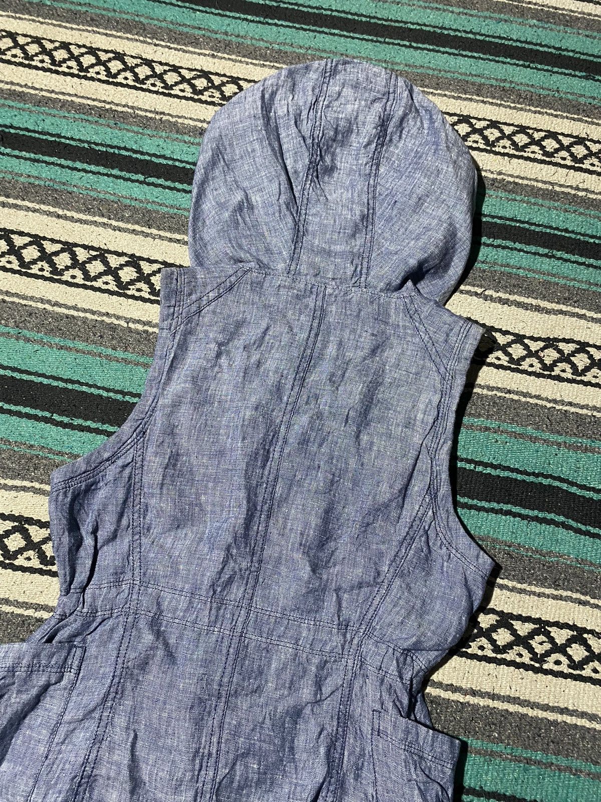 If Six Was Nine 2000s GOA - Vest Hooded Size US S / EU 44-46 / 1 - 5 Thumbnail