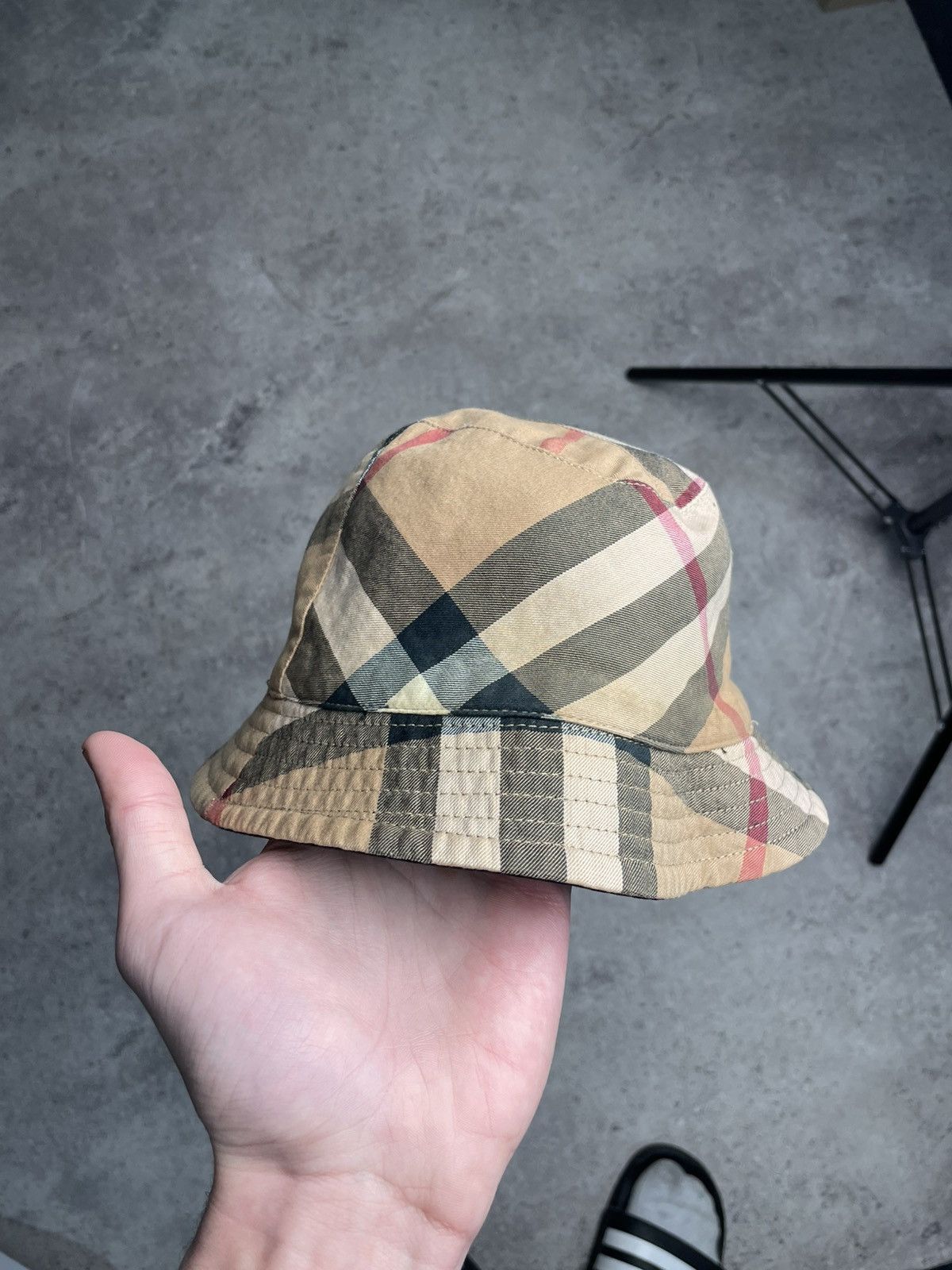 Burberry Vintage Burberry London 2 in 1 Panama hat Size ONE SIZE - 2 Thumbnail