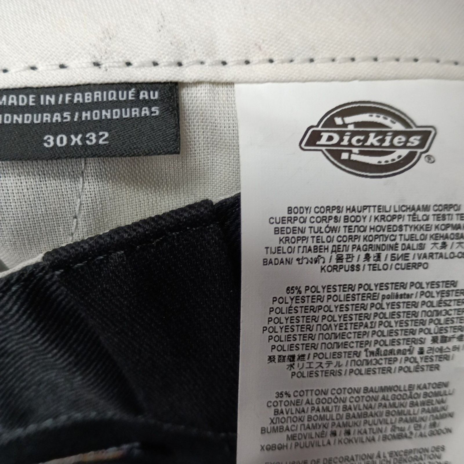 Dickies Dickies 874 Work Pants Men's 30x32 Black Original Fit Flex Size US 30 / EU 46 - 5 Thumbnail