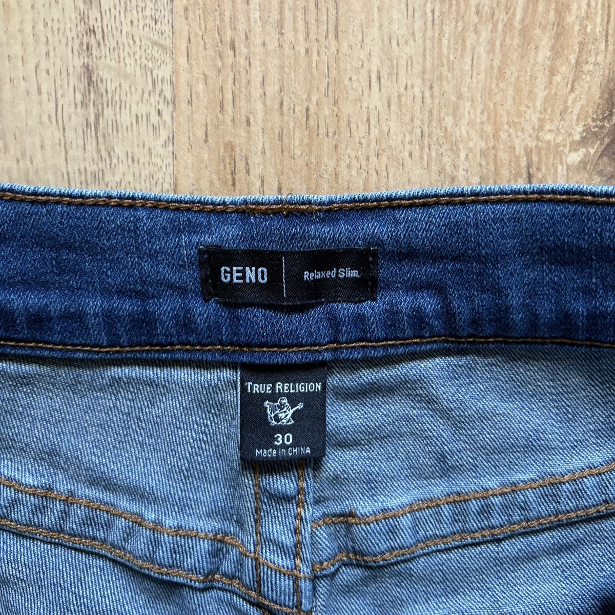 True Religion Y2K True Religion Blue Denim Jeans 30x33 Size US 30 / EU 46 - 4 Thumbnail