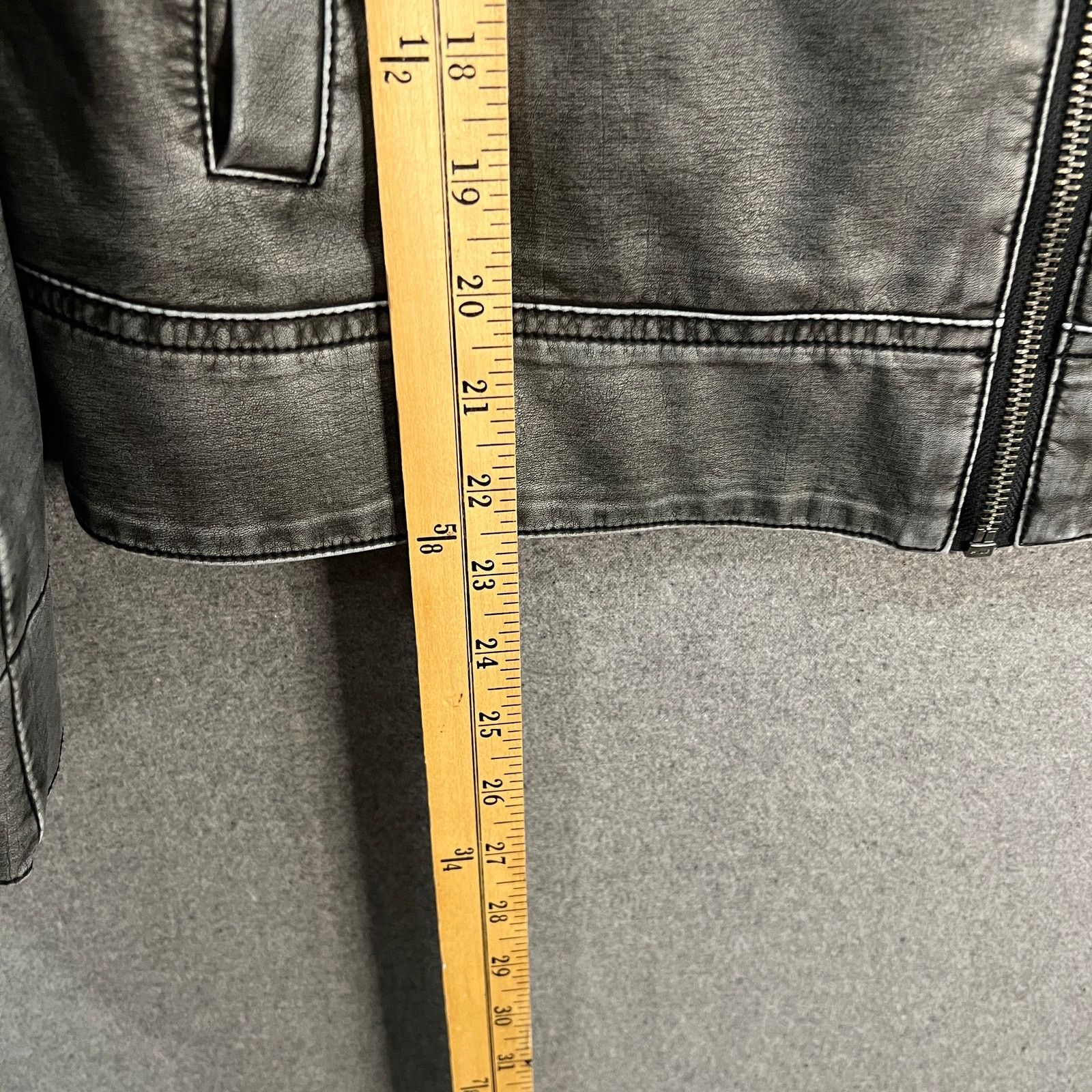 Other Arizona Womens Faux Leather Lightweight Motorcycle Size M / US 6-8 / IT 42-44 - 10 Thumbnail