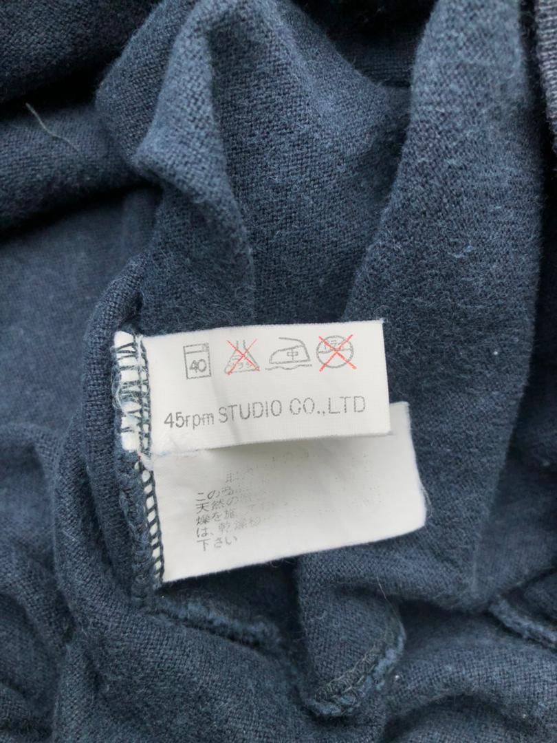 45rpm × Japanese Brand × Vintage Vintage 45rpm Studio Crews Faded Zipper Hoodie Size US L / EU 52-54 / 3 - 4 Thumbnail