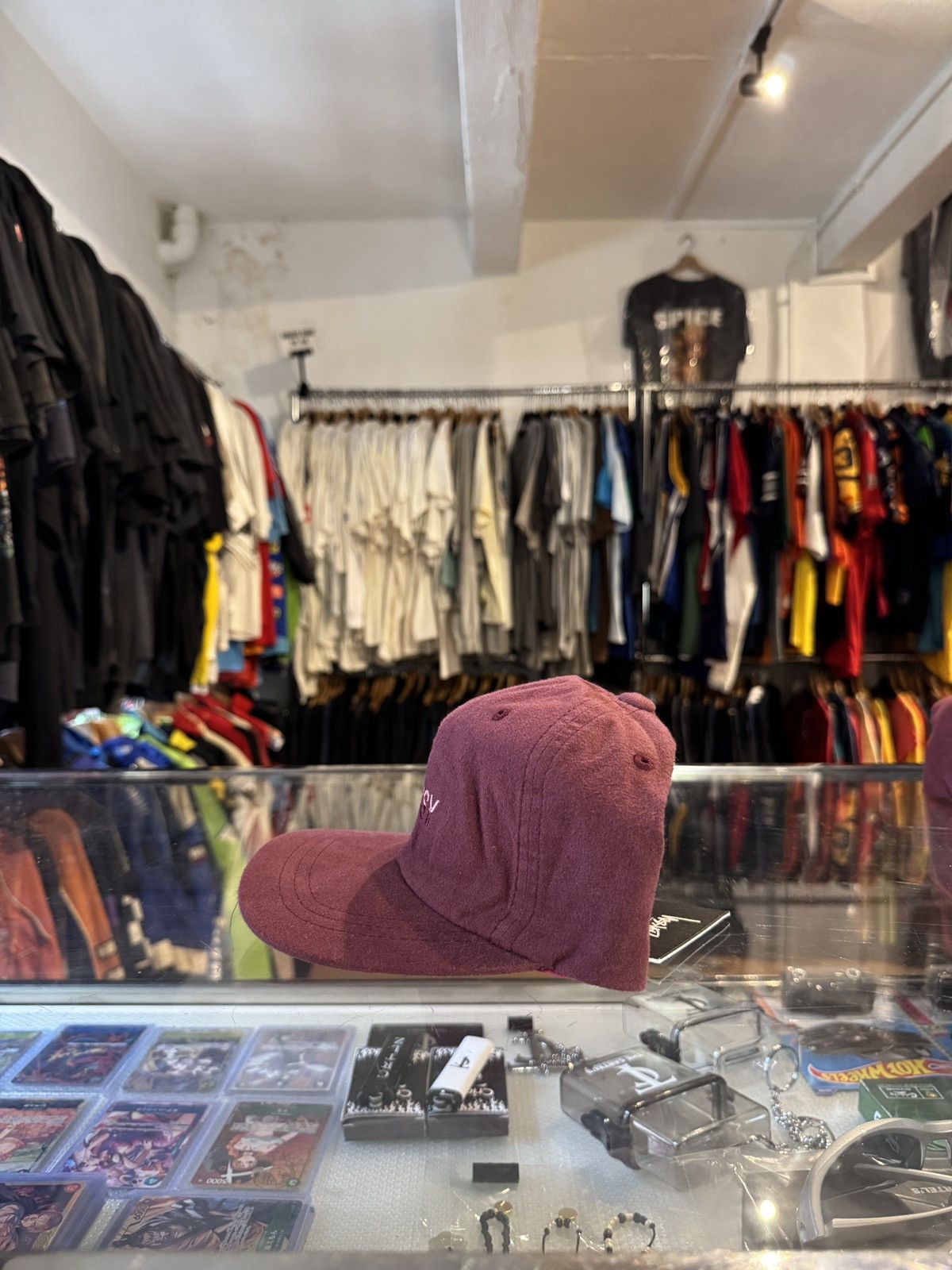 Stussy STUSSY TWO TONE LOGO LOW PRO CAP Size ONE SIZE - 2 Thumbnail