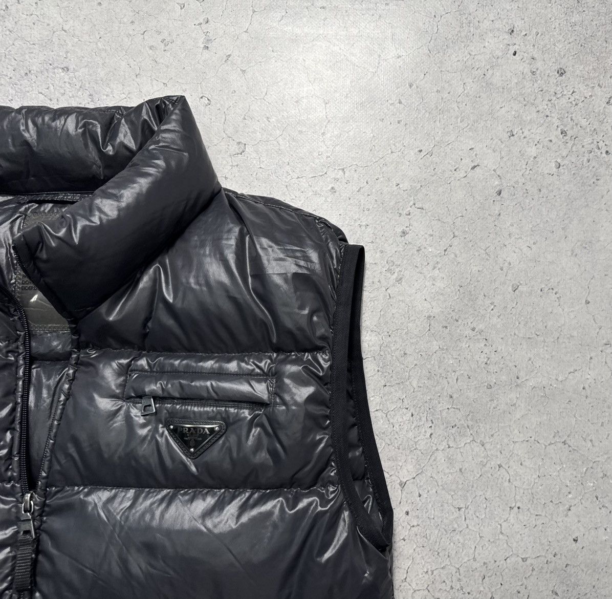 Prada Prada Down Puffer Vest Jacket Black Size US M / EU 48-50 / 2 - 5 Thumbnail