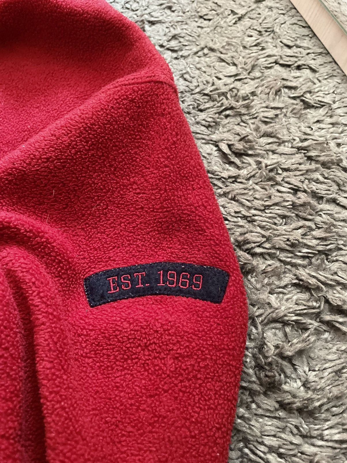 Gap × Vintage 00s Gap Teddy-Hoodie Fleece Streetwear Vintage Big Logo Rare Size US S / EU 44-46 / 1 - 8 Thumbnail