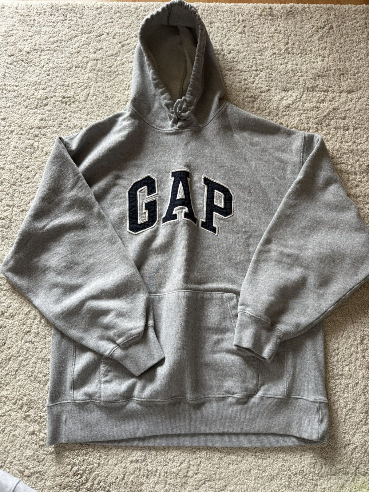 Gap VINTAGE Gap hoodie gray size large Size US L / EU 52-54 / 3 - 1 Thumbnail
