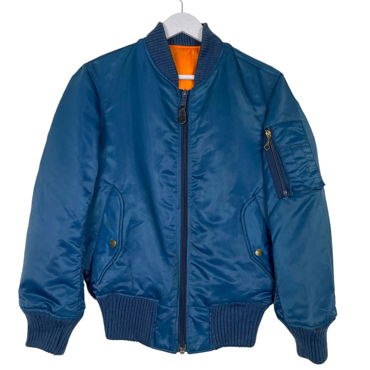 Japanese Brand × Vintage 💥VTG WRANGLER RIOT BOMBER JACKET Size US S / EU 44-46 / 1 - 1 Thumbnail