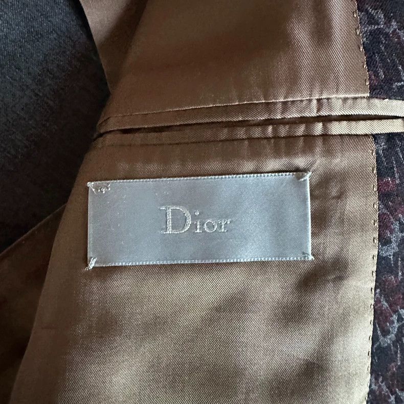 Dior Dior Houndstooth full print suit 2502-Nextarrow Size 48R - 7 Thumbnail