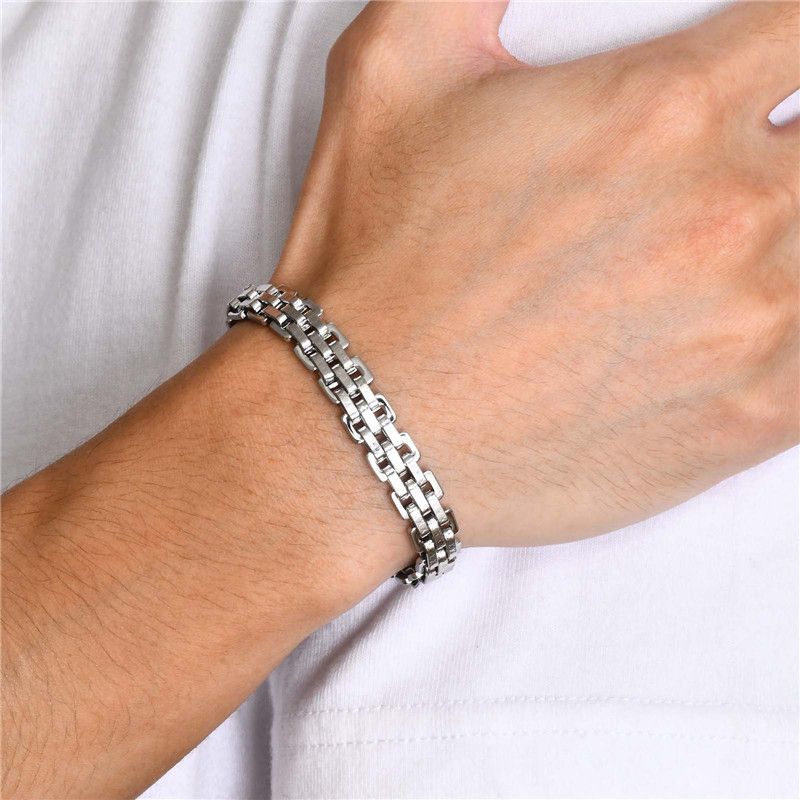 Jewelry Link Chain Wristband Bracelets Size ONE SIZE - 3 Thumbnail