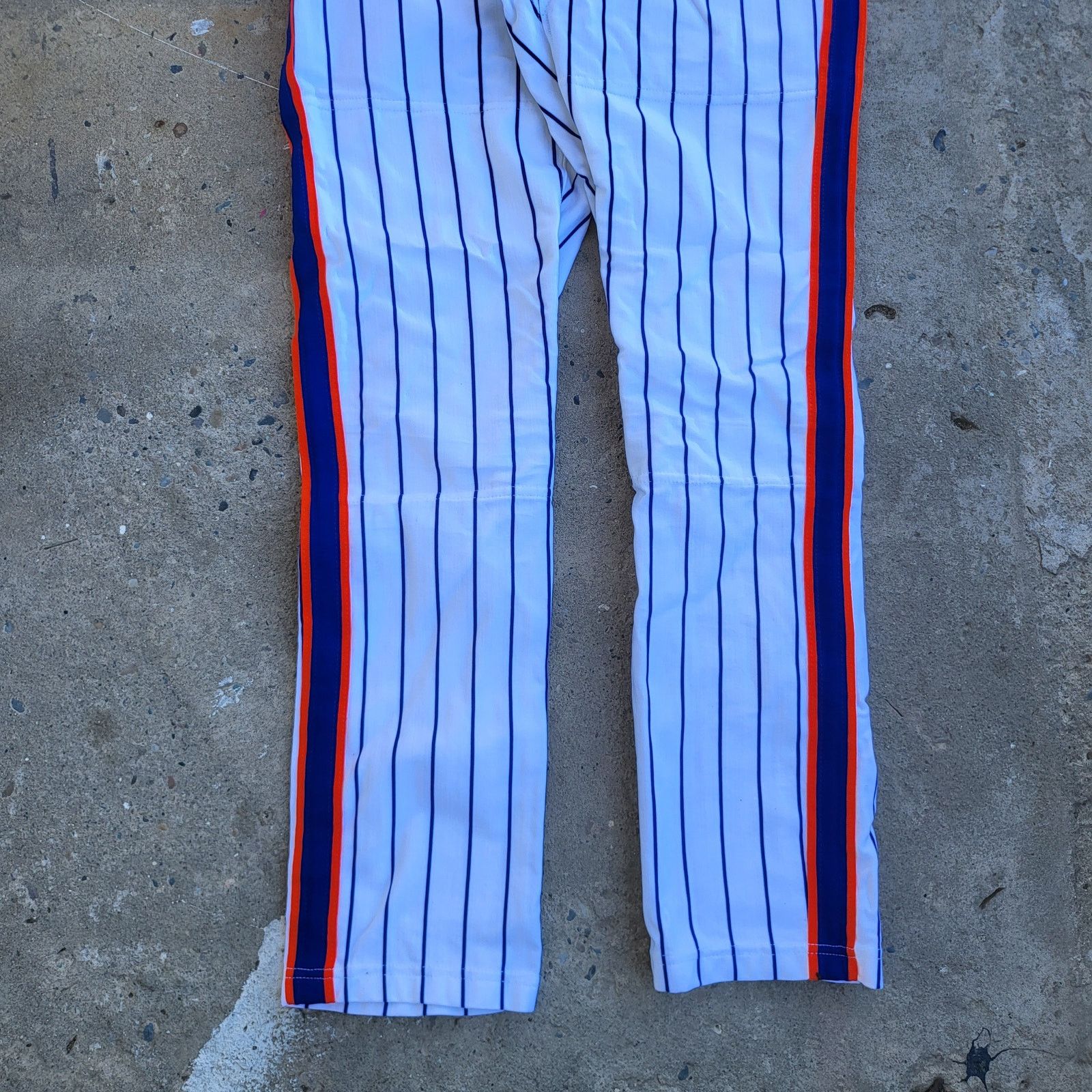 MLB Vintage New York Mets Player Issued Pants XL White Pinstripe Size US 36 / EU 52 - 3 Thumbnail